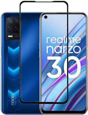Gorilaorginal Edge To Edge Tempered Glass for : Realme Narzo 30 Realme Narzo 30 5G(Pack of 1)