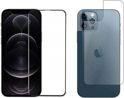 RUNEECH Front and Back Screen Guard for APPLE IPHONE 12 PRO(Pack of 2)