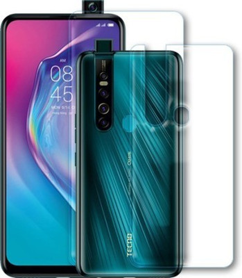 YORBON Front and Back Screen Guard for Tecno Camon 15 Pro(Pack of 2)
