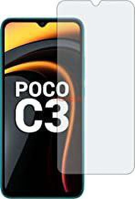 GLASSTRENT Impossible Screen Guard for Poco C3(Pack of 2)