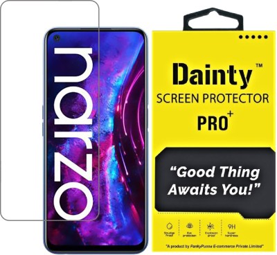 Dainty TECH Tempered Glass Guard for Realme Narzo 30, Realme Narzo 30 5G, Realme Narzo 30 Pro 5G(Pack of 1)