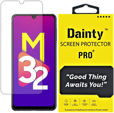 Dainty TECH Tempered Glass Guard for Samsung Galaxy F22, Samsung Galaxy M32, Samsung Galaxy A22, Vivo T1 44W, Vivo T1 Pro 5G(Pack of 1)
