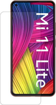 VAlight Tempered Glass Guard for Mi 11 Lite, Xiaomi Mi 11 Lite(Pack of 1)