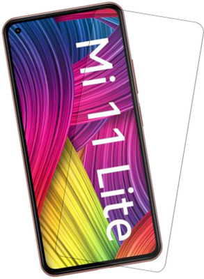 VAlight Tempered Glass Guard for Mi 11 Lite, Xiaomi Mi 11 Lite(Pack of 1)
