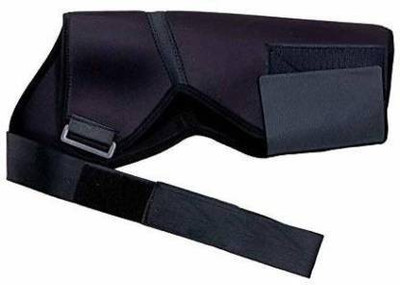 PARISILL Shoulder Support Neoprene Pain Injury Arthritis Gym Brace Shoulder Support (LEFT) Shoulder Support(Black)