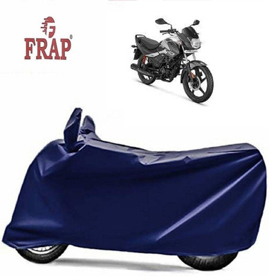 Frap Two Wheeler Cover for Hero(MotoCorp Passion Pro, Blue)