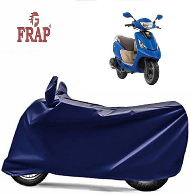 Frap Two Wheeler Cover for TVS(Scooty Zest 110, Blue)