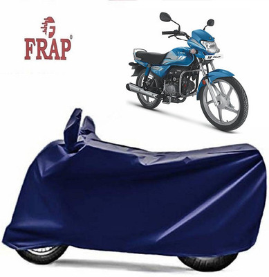 Frap Two Wheeler Cover for Hero(HF Deluxe, Blue)
