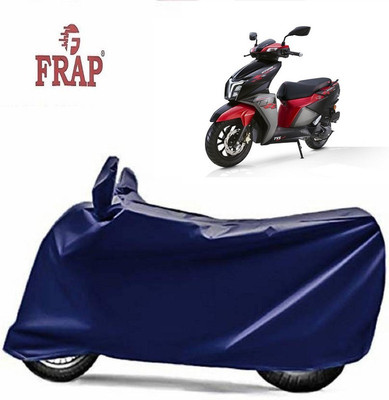 Frap Two Wheeler Cover for TVS(NTORQ, Blue)