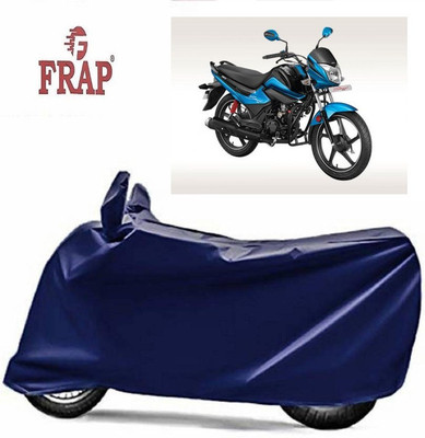 Frap Two Wheeler Cover for Hero(MotoCorp Splendor iSmart, Blue)