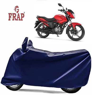 Frap Two Wheeler Cover for Hero(Glamour, Blue)