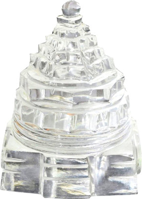 Epoojacart Spatika Shree Yantram Crystal Yantra(Pack of 1)