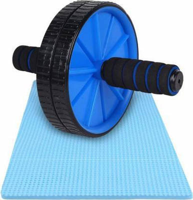 HACKERX Double Exercise Wheel Ab Exerciser(Blue)