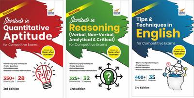 Shortcuts &amp; Tips in Quantitative Aptitude/ Reasoning/ English for Competitive Exams 2nd Edition  (Paperback, Disha Experts)