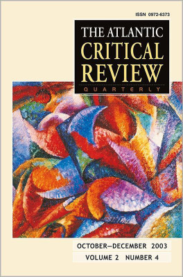 The Atlantic Critical Review, October-December 2003(English, Paperback, unknown)