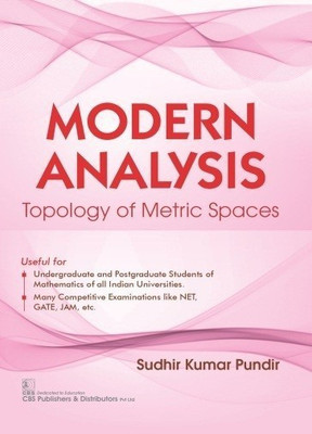 Modern Analysis(English, Paperback, Pundir Sudhir Kumar)