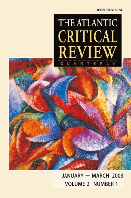 The Atlantic Critical Review, January-March 2003(English, Paperback, unknown)