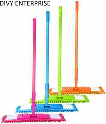 DIVY ENTERPRISE Microfibre Wet and Dry Brush(Multicolor, 4 Units)