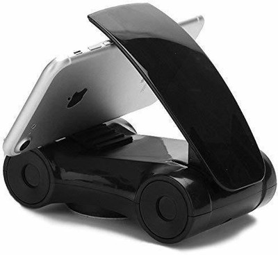 TECHGEAR Car Mobile Holder for Dashboard(New Arrival Car Shape Mobile Phone Holder Lightweight Stand, Black)