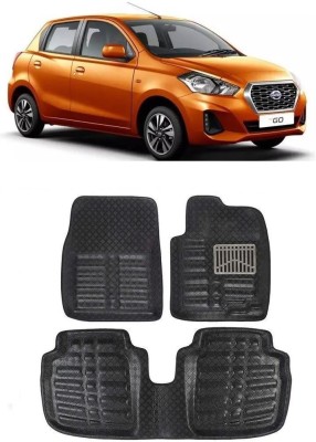 arneja trading company Polyutherine 3D Mat For  Datsun Go(Black)