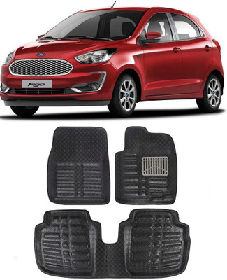 ARNEJA Polyutherine 3D Mat For  Ford Figo(Black)