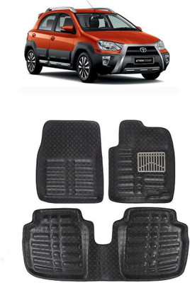 arneja trading company Polyutherine 3D Mat For  Toyota Etios Cross(Black)