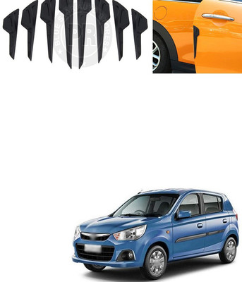 XZRTZ Plastic Car Door Guard(Black, Pack of 8, Maruti, Alto)