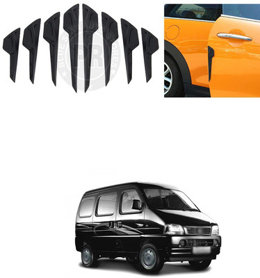XZRTZ Plastic Car Bumper Guard(Black, Pack of 8, Maruti, Versa)