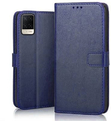 YouAndMeHub Back Cover for Oppo A54(Blue, Pack of: 1)