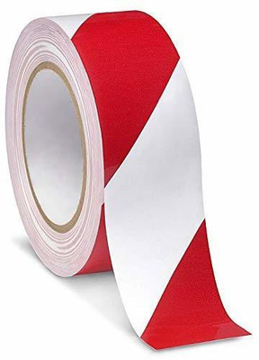 Bloriza Single side Handheld cello tape (Manual)(Set of 1, Red&White)