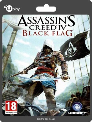 Assassin's Creed 4 Black Flag ( Video Game )(Code in the Box - for PC)