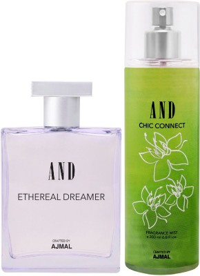 AND Ethereal Dreamer EDP 100ML & Chic Connect Body Mist 200ML For Women(2 Items in the set)