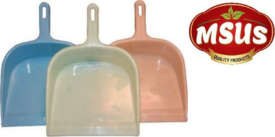 MSUS CLEANING PAN WITH EXTRA LARGE HANDLE Plastic Dustpan(Multicolor)