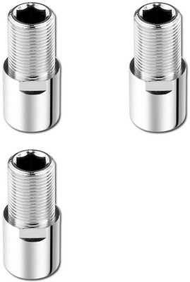 Parryware C.P Extension Nipple 2-INCH, Pack of 3 Faucet Nozzle(Screw On)