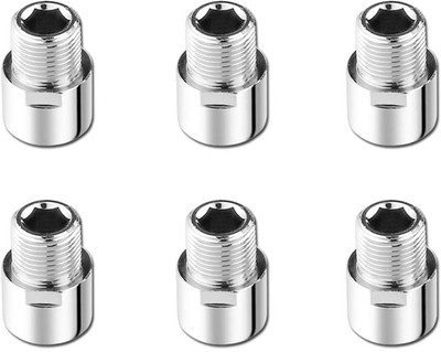 Parryware C.P Extension Nipple 1-INCH, Pack of 6 Faucet Nozzle(Screw On)