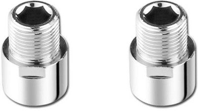 Parryware C.P Extension Nipple 1-INCH, Pack of 2 Faucet Nozzle(Screw On)