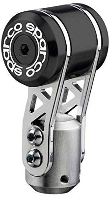 Znee Smart Alluminum Gear Knob(Silver, Black)