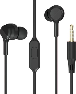 ZEBRONICS ZEB-BRO PRO Wired Headset(Black, In the Ear)