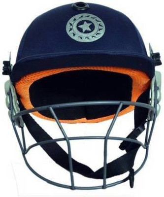 SHAH BROTHERS Club Cricket Helmet And Spare Grill Combo Cricket Helmet(Blue)