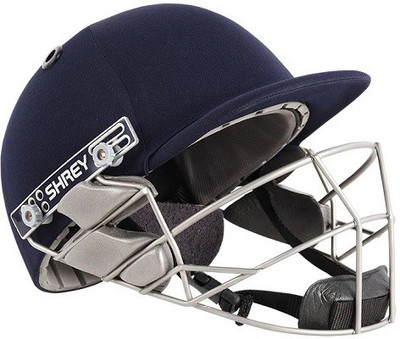 Shrey PRO GUARD STAINLESS STEEL VISOR_MEDIUM Cricket Helmet(NAVY)