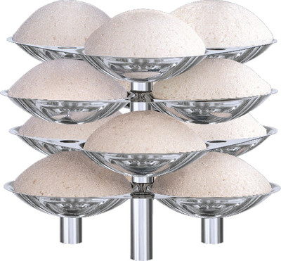Hawkins Large Stand (ID12L) Standard Idli Maker(4 Plates , 12 Idlis )
