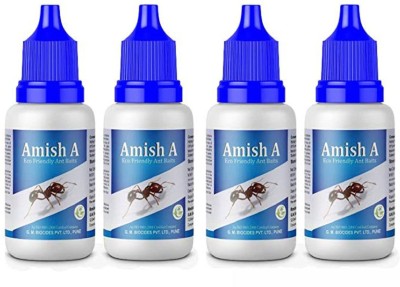 Amish Ant Repellent Eco-Friendly Ant Bait/Ant Repellent for Home/ant Killer Gel/ant Liquid/ant Organic Liquid/ant Gel Bait/Garden, Kitchen, Wall Edges Pack of 4 (4 x 1 Units)(4 x 1 Units)