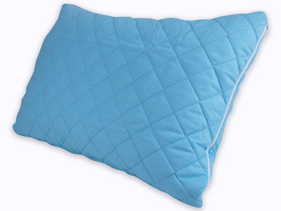 AYKA Quilted Cotton, Polyester Filled Zipper King Size Pillow Protector(1, Blue, White)