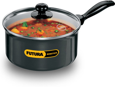5% OFF on HAWKINS Futura Sauce Pan 3 L Capacity Sauce Pan 20 cm diameter with Lid 3 L capacity(Hard Anodised, Non-stick) 5% OFF on HAWKINS Futura Sauce Pan 3 L Capacity Sauce Pan 20 cm diameter with Lid 3 L capacity(Hard Anodised, Non-stick)
