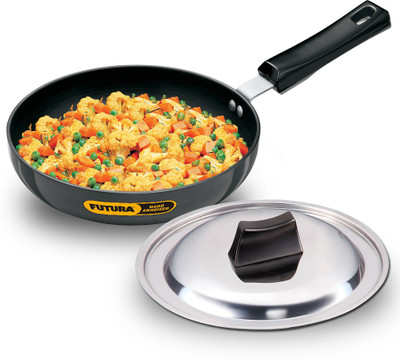 12% OFF on HAWKINS Futura Fry Pan 22 cm diameter with Lid 1 L capacity(Hard Anodised) 12% OFF on HAWKINS Futura Fry Pan 22 cm diameter with Lid 1 L capacity(Hard Anodised)