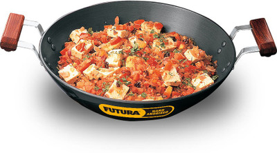 10% OFF on HAWKINS Futura AD25 Flat Bottom Kadhai 26 cm diameter 2.5 L capacity(Hard Anodised) 10% OFF on HAWKINS Futura AD25 Flat Bottom Kadhai 26 cm diameter 2.5 L capacity(Hard Anodised)