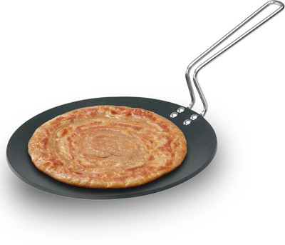 5% OFF on HAWKINS FUTURA HARD ANODISED INDUCTION COMPATIBLE ROTI TAVA 24 CM DIAMETER 4.88 MM THICK Tawa 26 cm diameter(Hard Anodised)