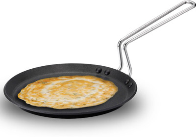 HAWKINS Futura Flat Tawa 22 cm diameter(Hard Anodised, Non-stick) HAWKINS Futura Flat Tawa 22 cm diameter(Hard Anodised, Non-stick)