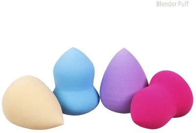 J & F Makeup Beauty Blender Powder Foundation Concealer Puff Sponge set of 4