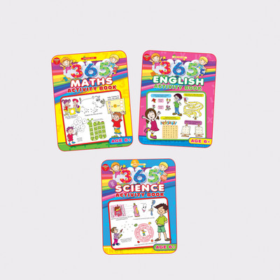 Miss & Chief 365 Activity Books Pakc (3 Titles) (Paperback)(Paperback, Unknown)